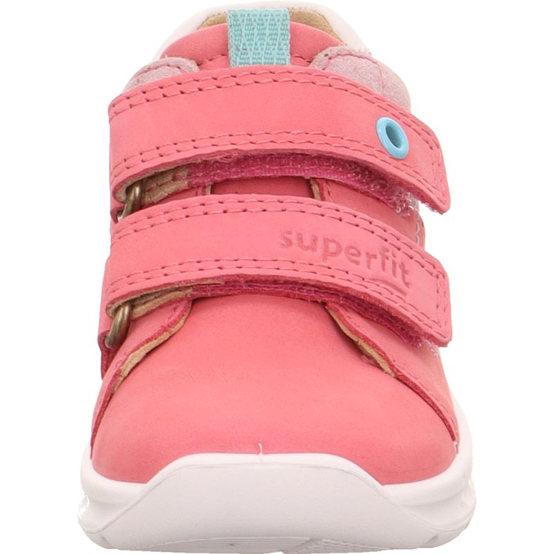 Superfit BREEZE Girls Sneakers low - Material: Leather in Pink