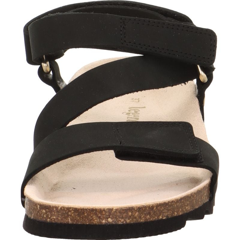 Legero CLEAR Woman Sandal - Material: Leather in Black