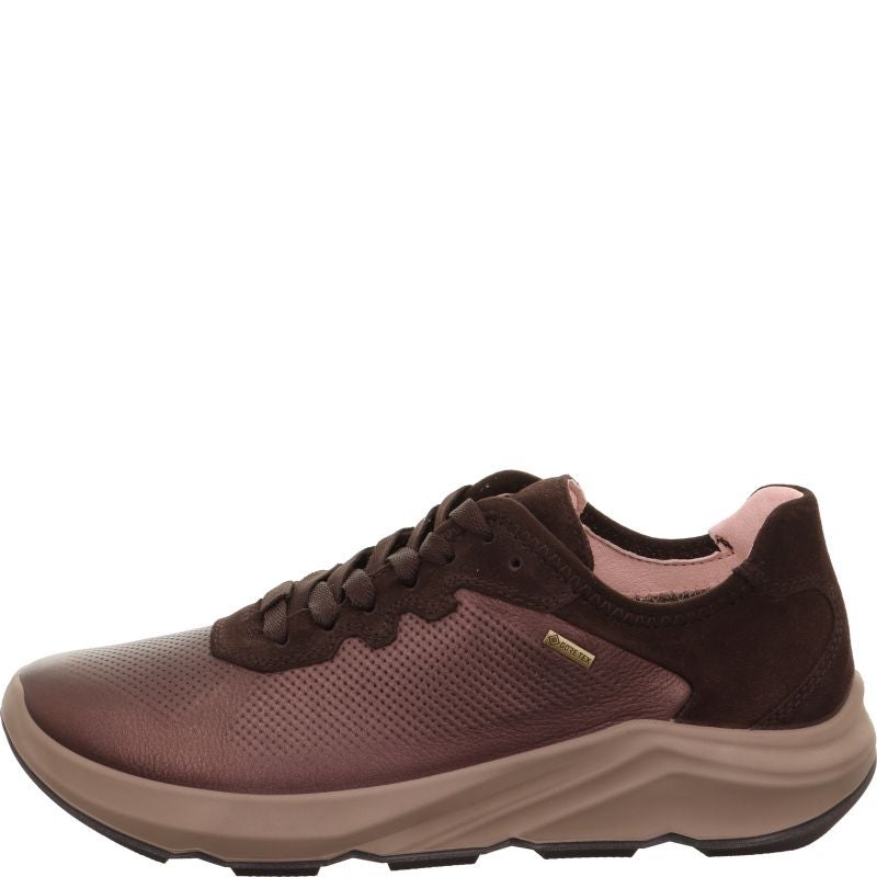 legero BLISS Damen Sneaker low - Material: Leder in Braun