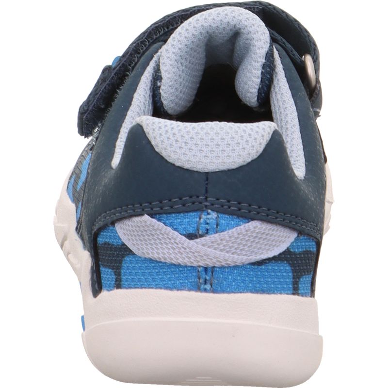 Superfit TRACE Sneaker low - Material: Textil/Sonstiges Material in Blau