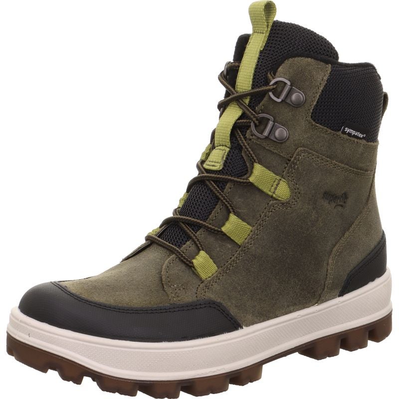Superfit TEDD Boys Boot - Material: Leder/Sonstiges Material/Texti in Green