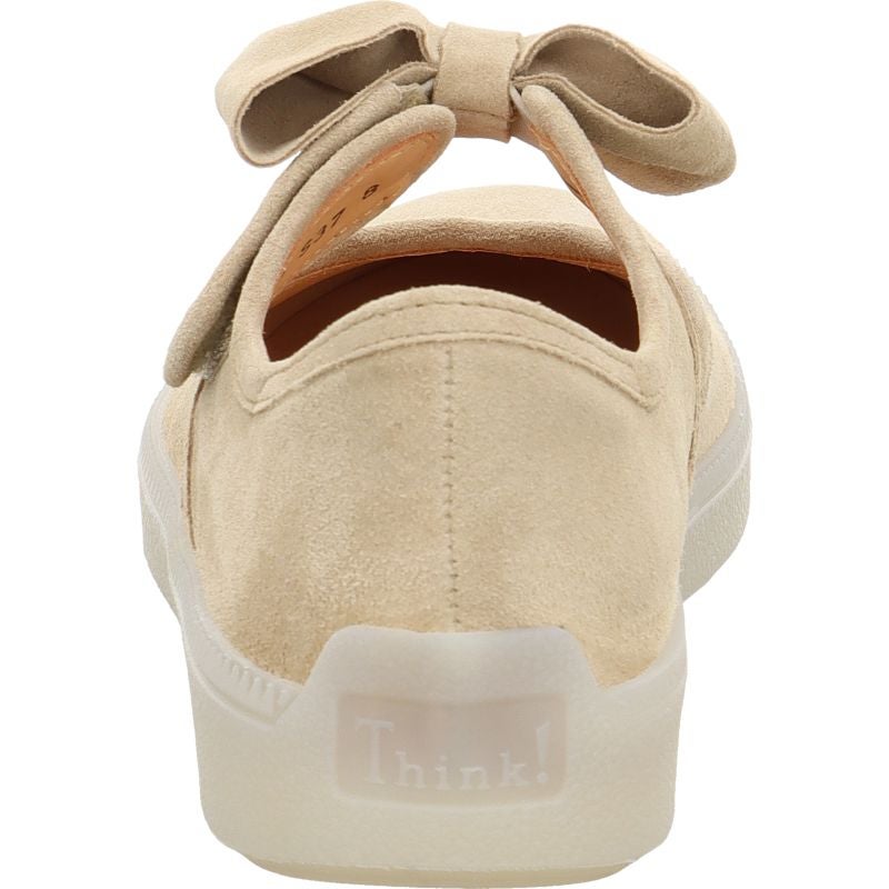 Think TURNA WOMEN Ballerina - Material: Leather in Beige