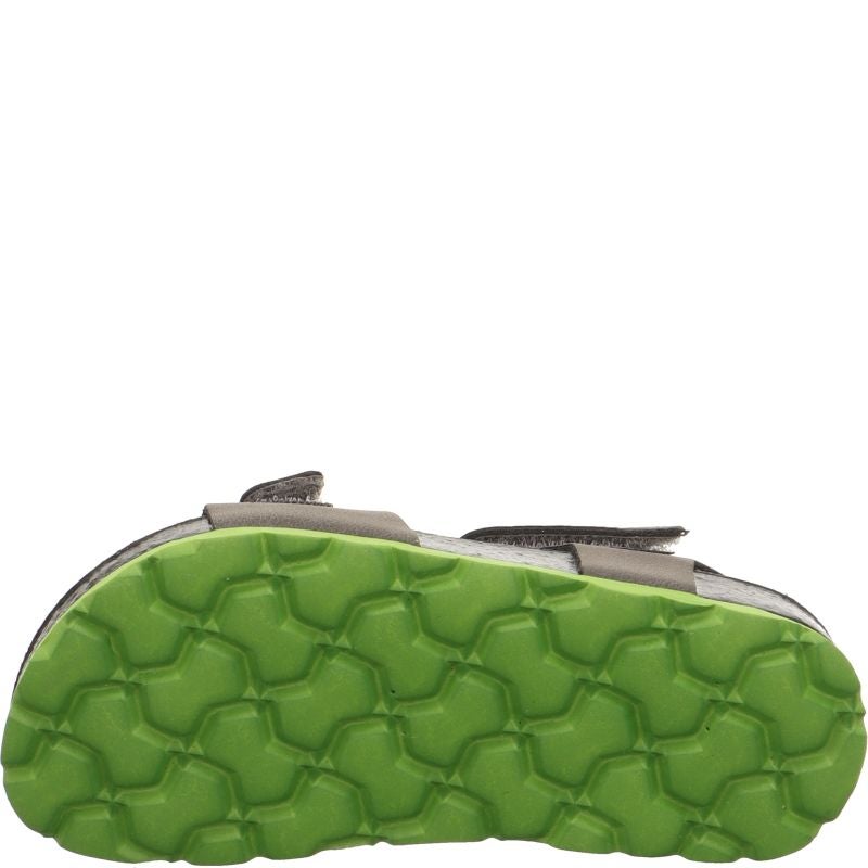 Superfit FUSSBETTPANTOFFEL Boys Sandal - Material: Sonstiges Material in Black