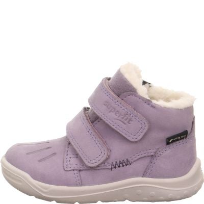 Superfit WHALEY Mädchen Sneaker high - Material: Leder/Textil in Lila