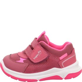 Superfit COOPER Mädchen Sneaker low - Material: Leder/Sonstiges Material/Textil in Pink