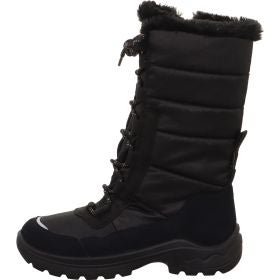 Superfit AURORA Mädchen Stiefel - Material: Leder/Textil in Schwarz