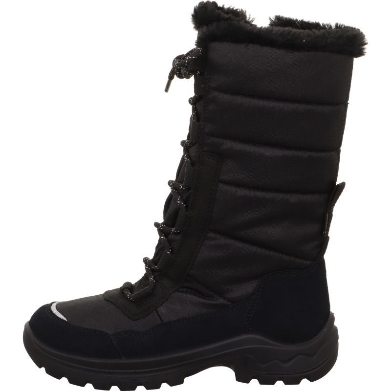 Superfit AURORA Girls Boot - Material: Leather/Textil in Black