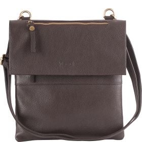 Think THINK! BAG Bag - Material: Leather in Brown