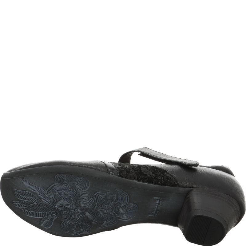Think AIDA DAMEN Woman Pumps - Material: Leather in Black