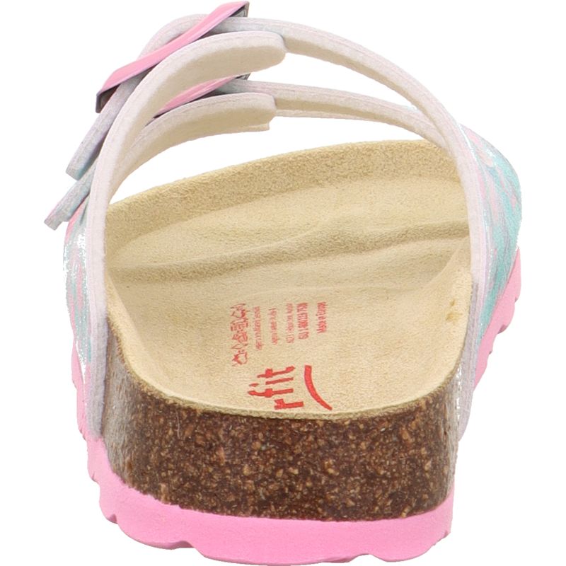 Superfit FUSSBETTPANTOFFEL Girls Slipper - Material: Sonstiges Material in Green