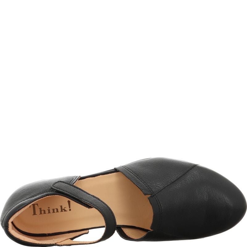 Think GUAD2 Woman  - Material: Leather in Black