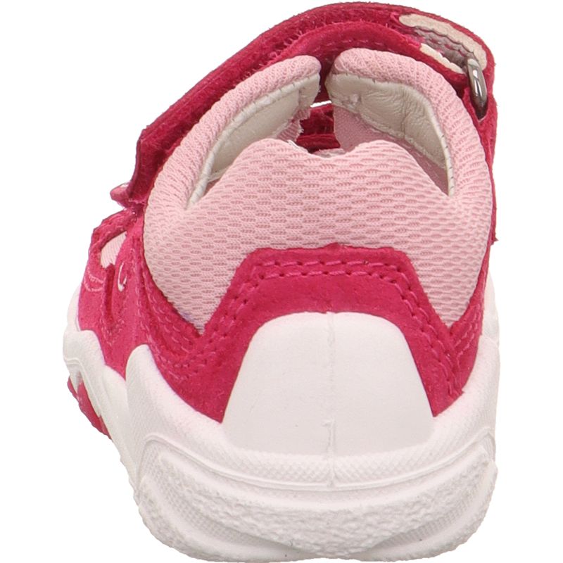 Superfit FLOW Girls Sandal - Material: Leather/Textil in Pink