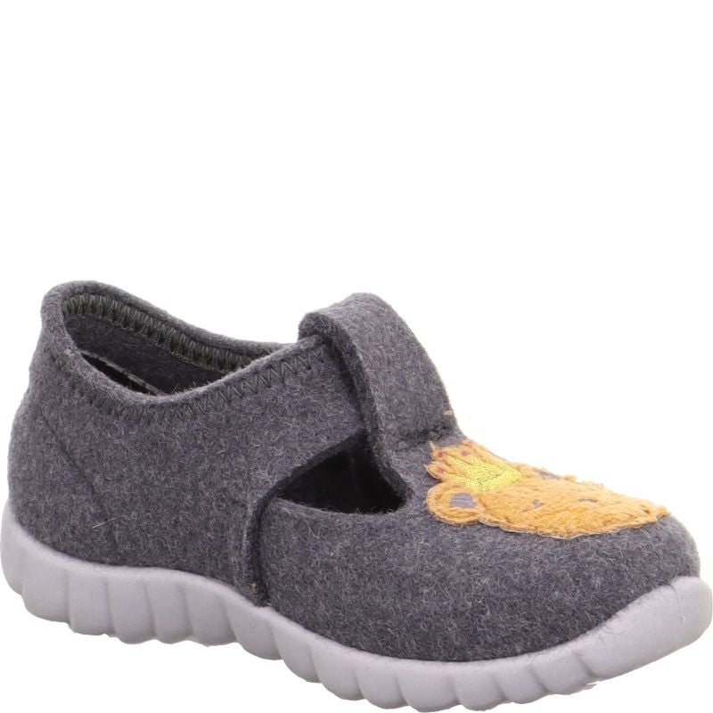 Superfit HAPPY Jungen Hausschuh - Material: Textil in Schwarz