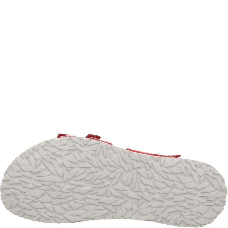 Think! KOAK Damen Riemchensandale - Material: Leder in Rot