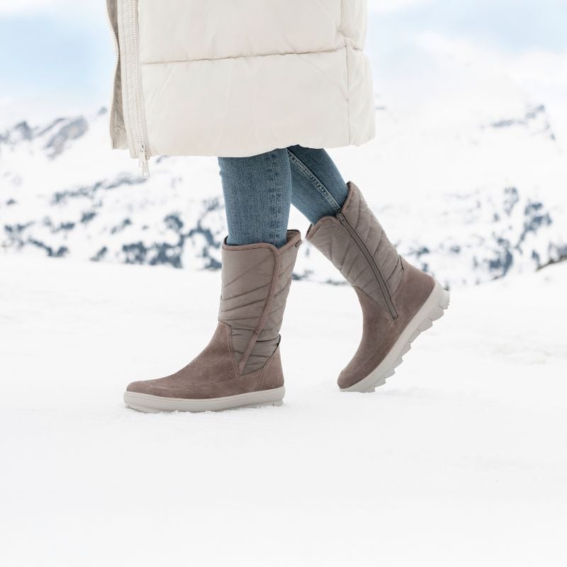 Legero NOVARA Damen Stiefel - Material: Leder/Textil in Rosa