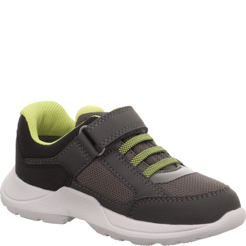 Superfit RUSH Jungen Sneaker low - Material: Textil/Sonstiges Material in Grau