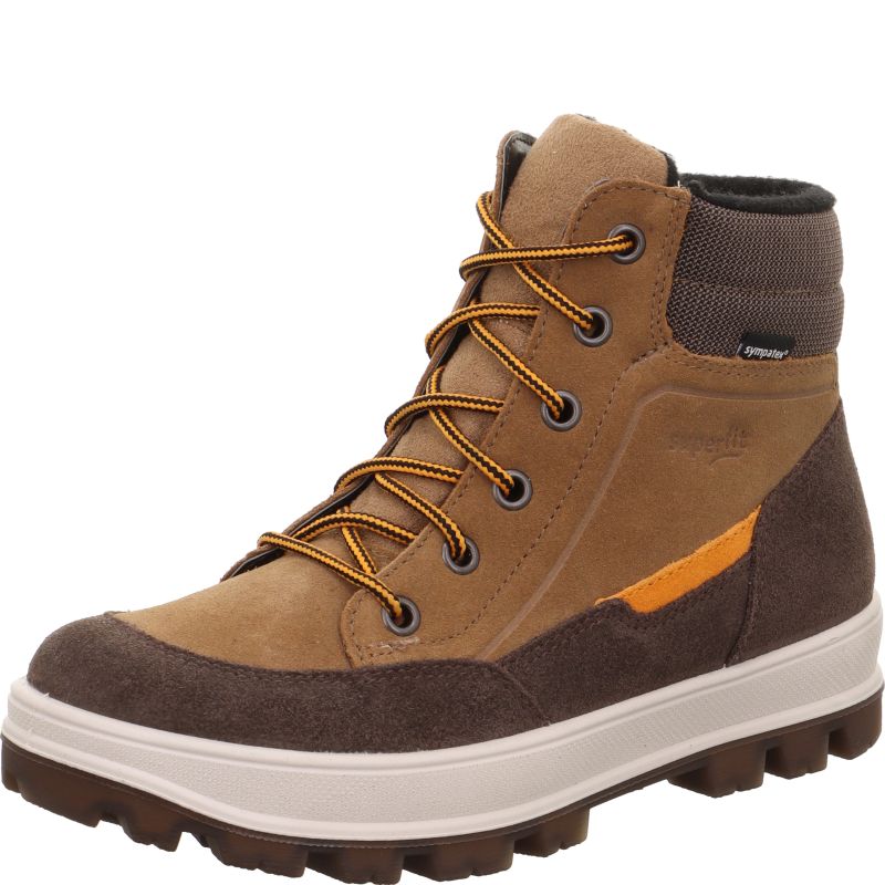 Superfit TEDD Boys Boot - Material: Leather/Textil in Brown