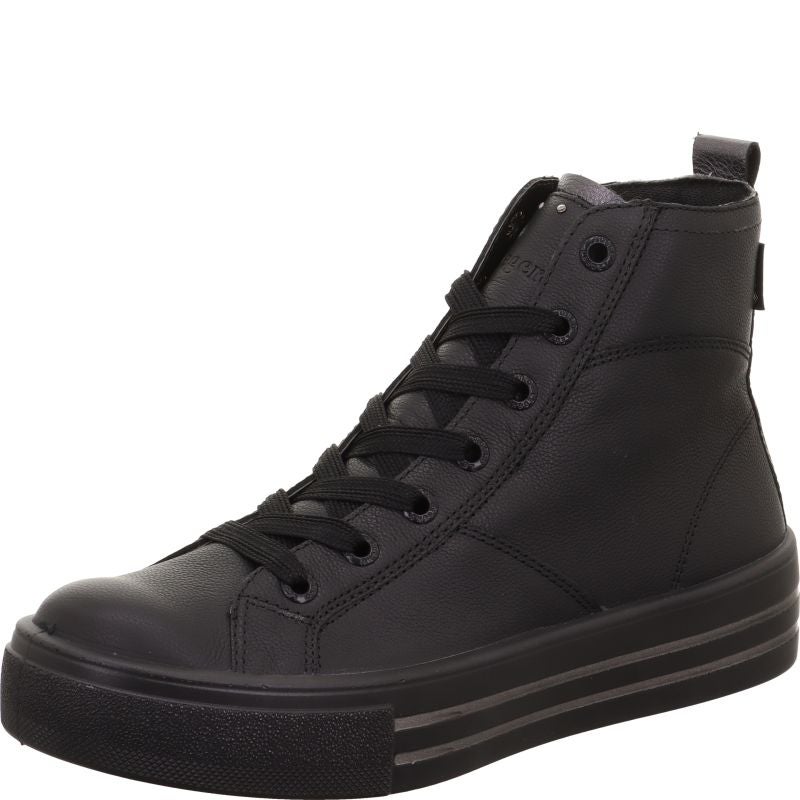 Legero LIMA 2.0 Damen Sneaker high - Material: Leder in Schwarz