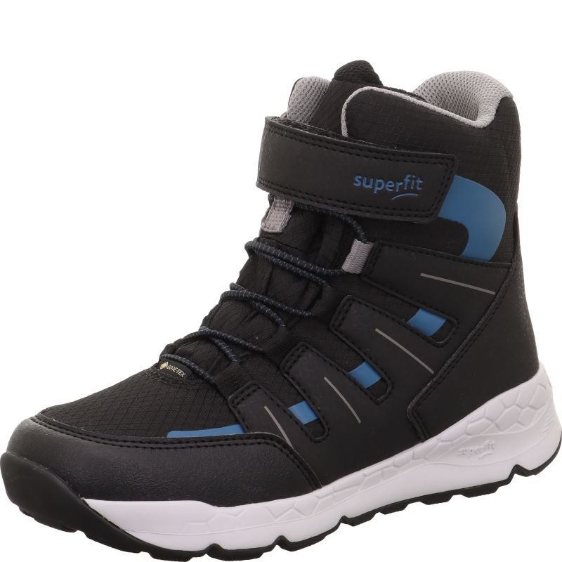 superfit FREE RIDE Unisex | Jungen Sneaker high - Material: Textil/Sonstiges Material in Schwarz