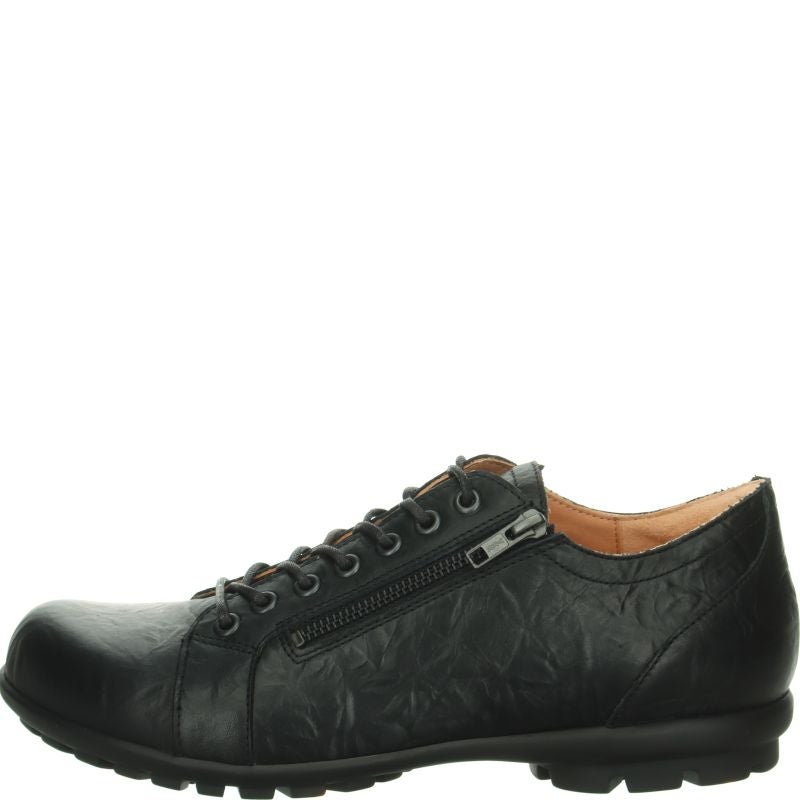 Think KONG HERREN Men  - Material: Leather in Black