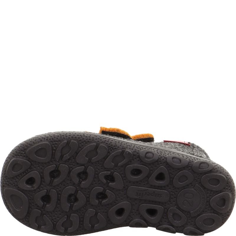 Superfit HAPPY OCTI Unisex, Boys Slipper - Material: Textile in Grey