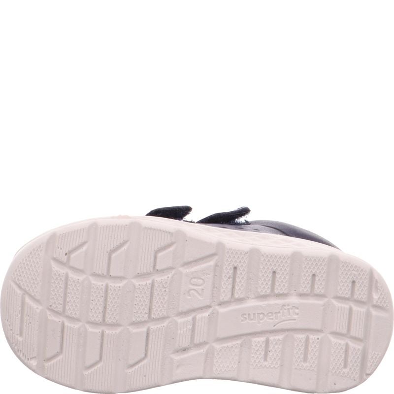 Superfit BREEZE Unisex, Boys Sneakers high - Material: Leather in Blue