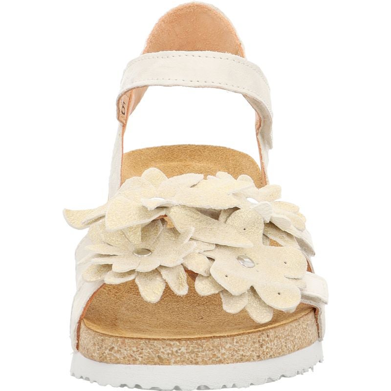 Think KOAK DAMEN Woman Strap sandal - Material: Leather in White