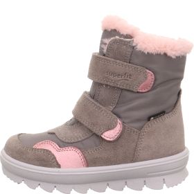 Superfit FLAVIA  - Material: Leder/Textil in Grau