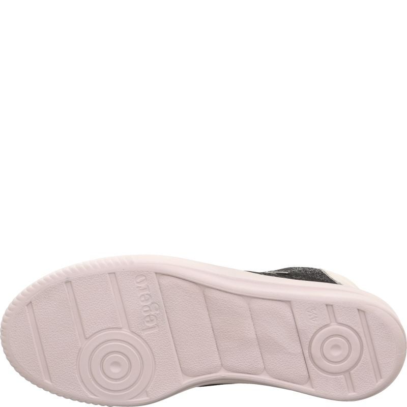 Legero SILENCE Damen Sneaker high - Material: Leder in Schwarz