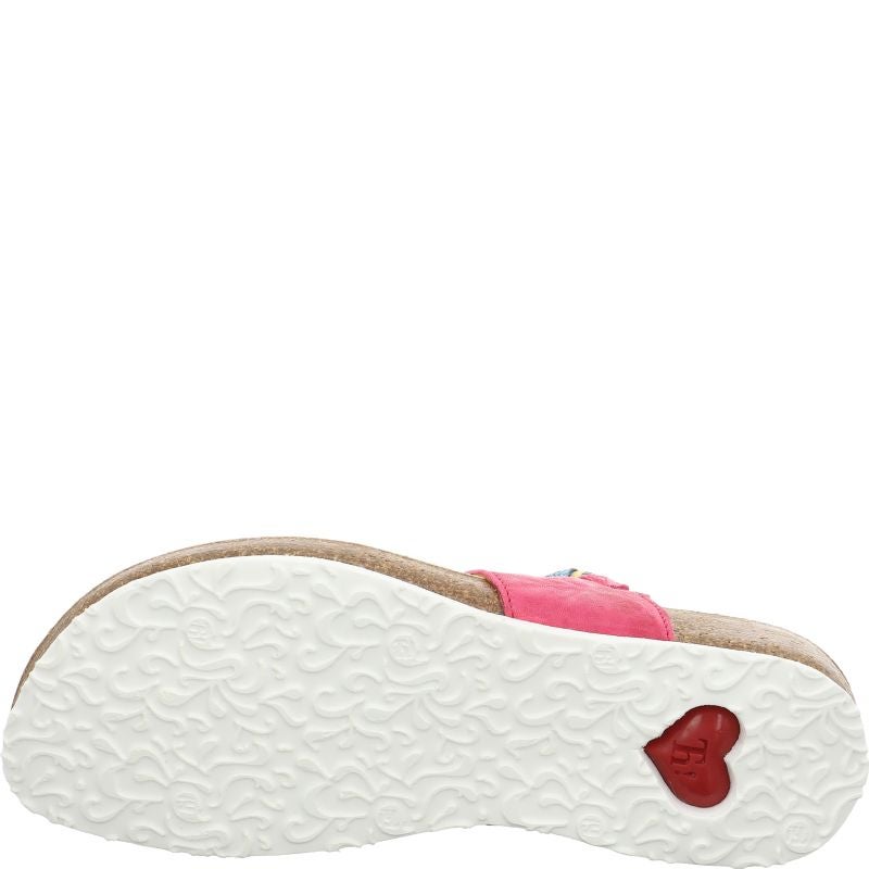 Think JULIA DAMEN Woman Mules - Material: Leather in Pink