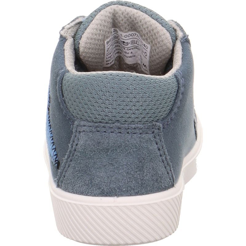 Superfit SUPIES Sneakers high - Material: LederSonstigesMaterialTexti in Blue