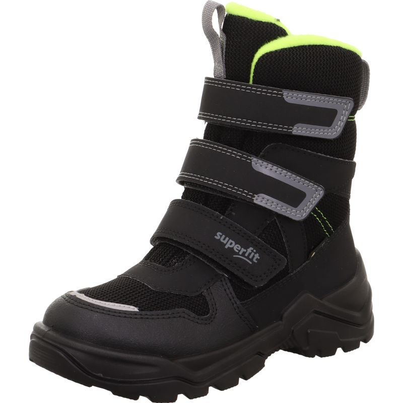 Superfit SNOW MAX Unisex | Boys Boot - Material: Textil/Sonstiges Material in Black