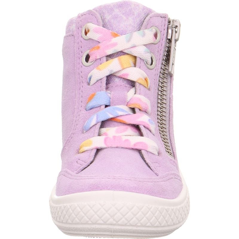 Superfit TENSY Sneakers high - Material: LederTextil in Purple