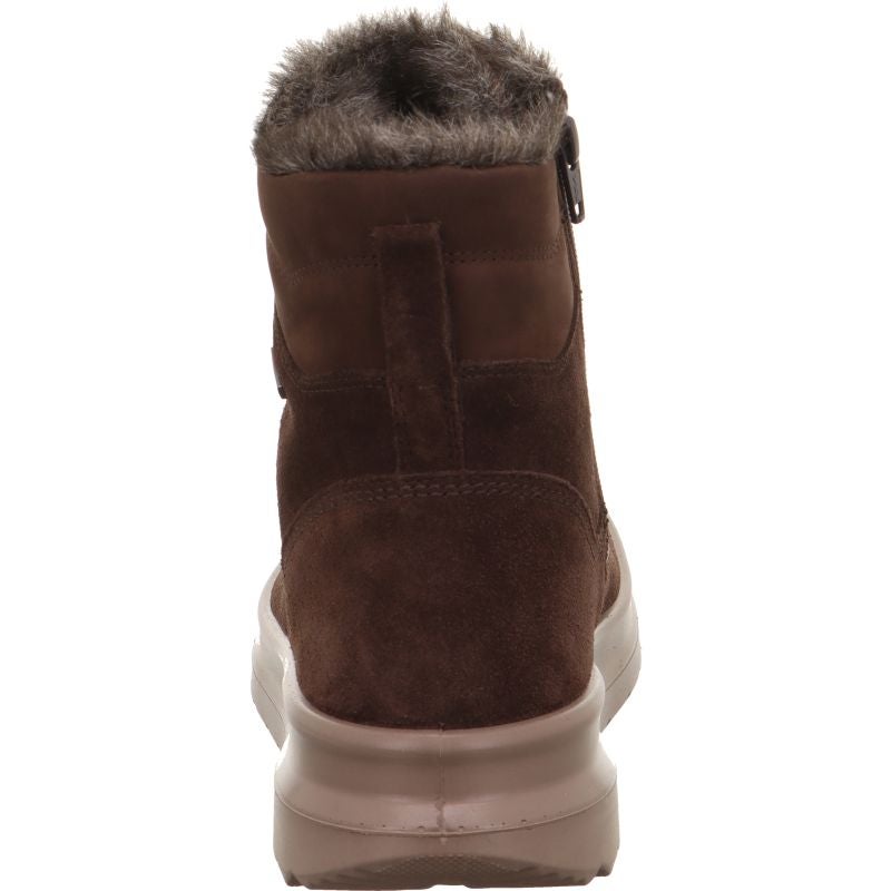 legero DREAMER Damen Schnürboots - Material: Leder in Braun