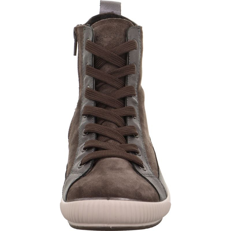 legero TANARO 5.0 Damen Sneaker high - Material: Leder in Grau