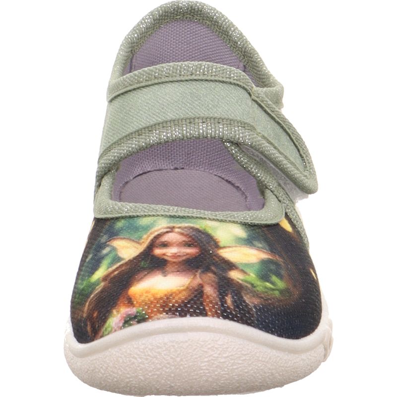 Superfit BELINDA Girls Slipper - Material: Textile in Green