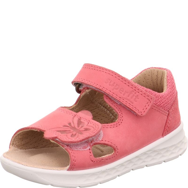 Superfit LAGOON Girls Sandal - Material: Leather/Textil in Pink