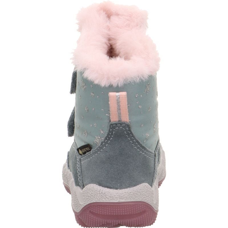 Superfit ICEBIRD Mädchen Boots - Material: Leder/Textil in Grün