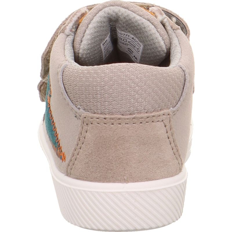 Superfit SUPIES Sneakers high - Material: LederSonstigesMaterialTexti in Beige