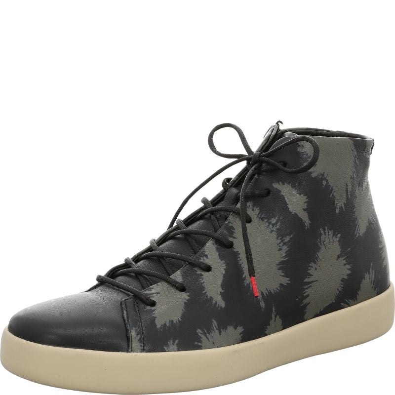 Think JOEKING Men Sneakers high - Material: Leather in Black