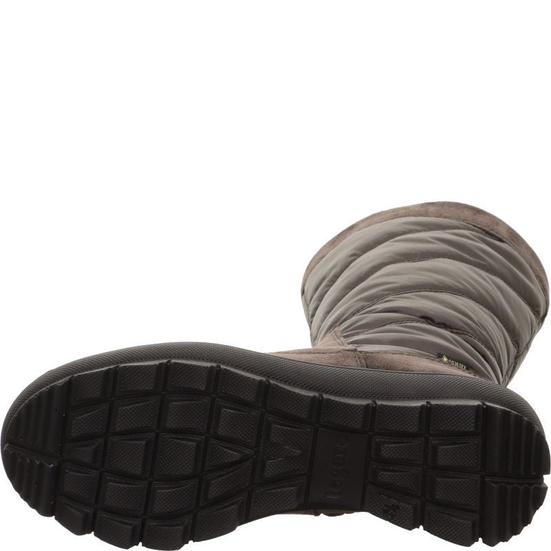 Legero NOVARA Damen Stiefel - Material: Leder/Textil in Grau
