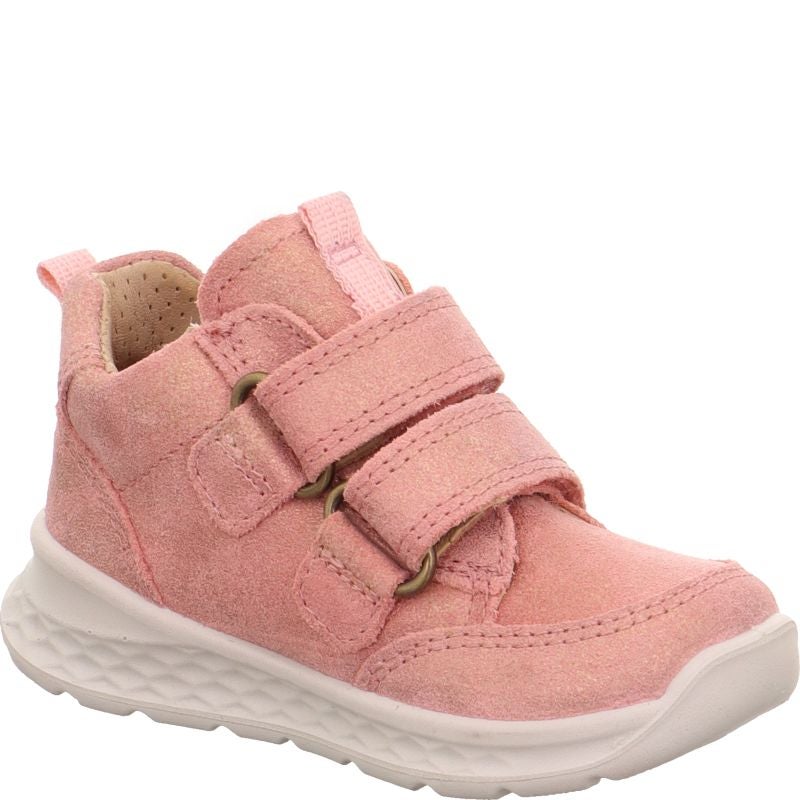 Superfit BREEZE Girls Sneakers high - Material: Leather in Rose