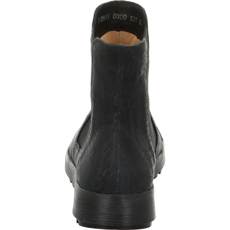 Think COMODA Woman Cheslea boot - Material: Leather in Black