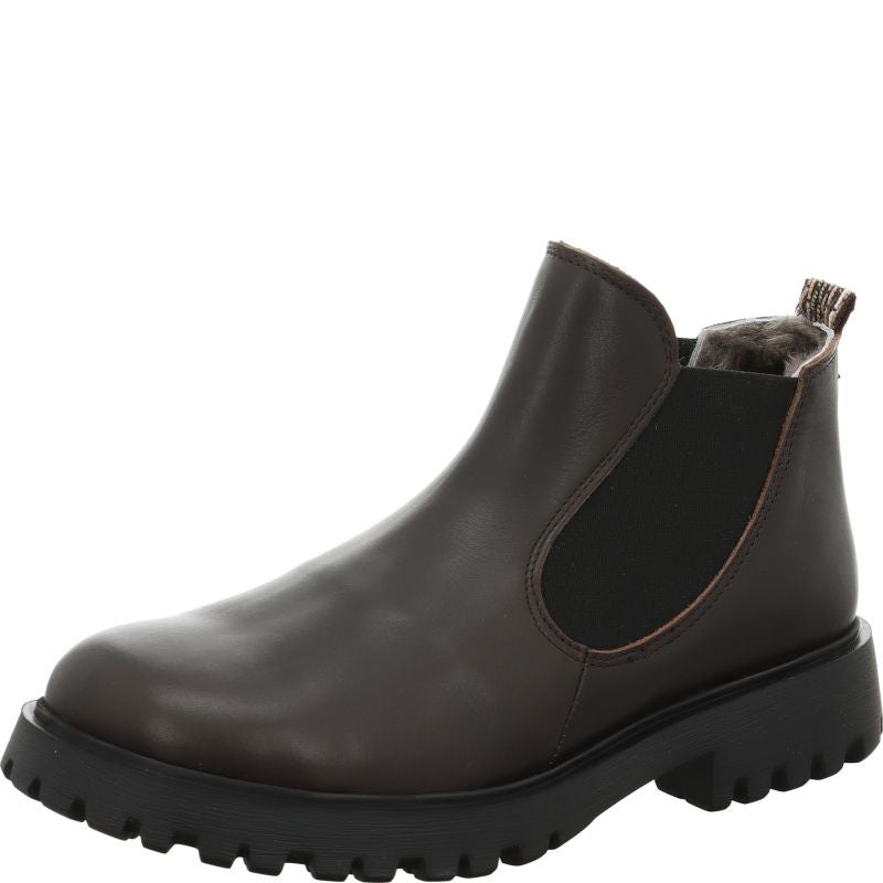 Think! TRENTO Damen Chelsea Boots - Material: Leder in Braun