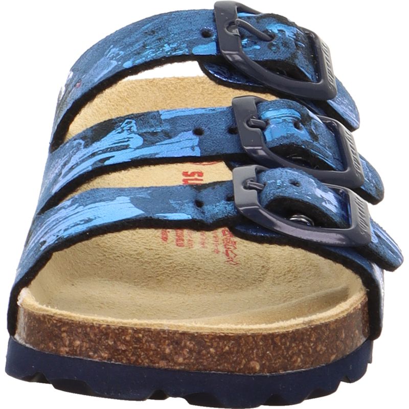Superfit FUSSBETTPANTOFFEL Girls Slipper - Material: Sonstiges Material in Blue