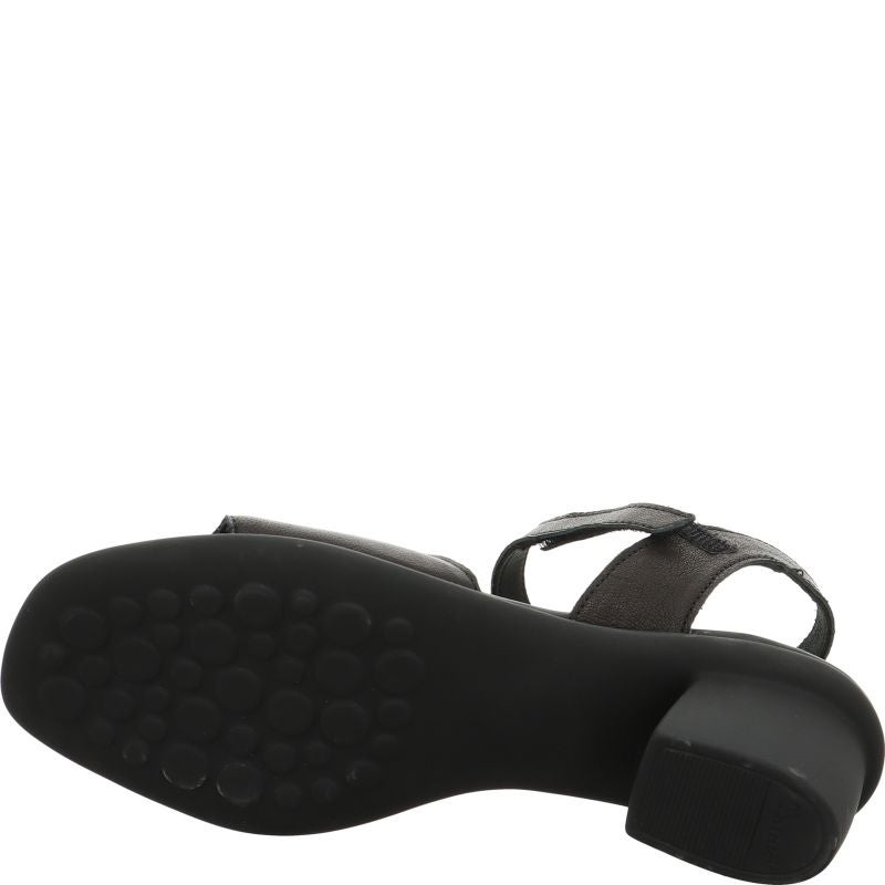 Think! VIVI Damen Sandalette - Material: Leder in Schwarz