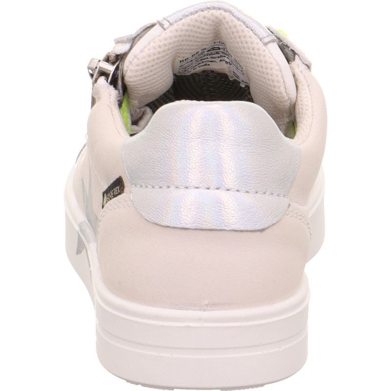 Superfit STELLA Mädchen Sneaker low - Material: Leder/Sonstiges Material/Textil in Weiß