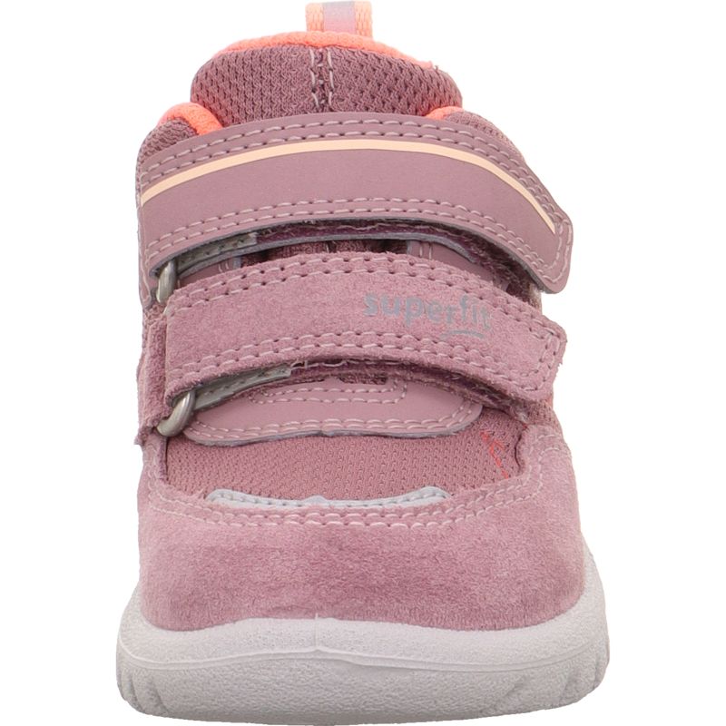 Superfit SPORT7 MINI Unisex | Girls Sneakers low - Material: Leder/Sonstiges Material/Texti in Purple