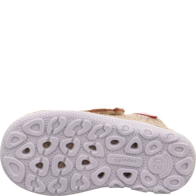Superfit HAPPY OCTI Boys Slipper - Material: Textile in Beige