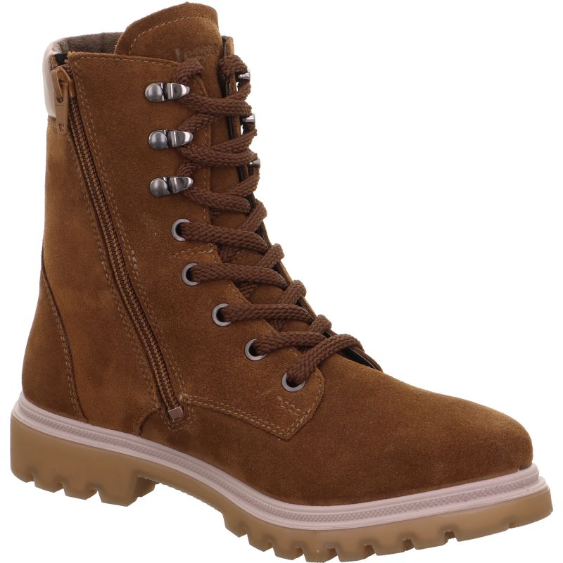Legero MONTA Damen Schnürboots - Material: Leder in Braun